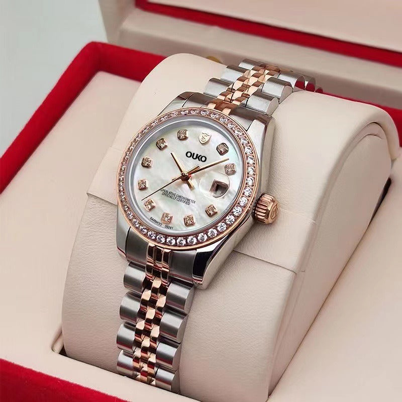 Reloj tipo Rolex mujer - blanco - additional image 3